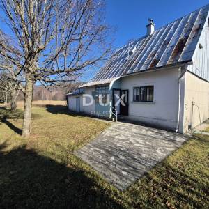 GORSKI KOTAR, FUŽINE, LIČ - veliko obiteljsko imanje s dvije kuće i garažom, spuštena cijena,investicijska  prilika!