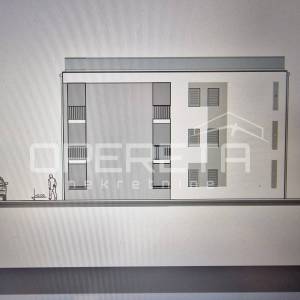 Građevinsko zemljište 930 m2 s dozvolom za 6 stanova, Lumbarda