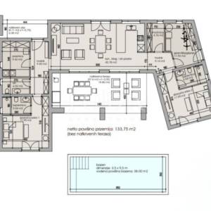 Građevinsko zemljište za izgradnju moderne mediteranske ville,Gračišće okolica