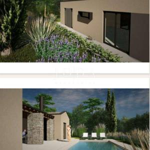 Građevinsko zemljište za izgradnju moderne mediteranske ville,Gračišće okolica