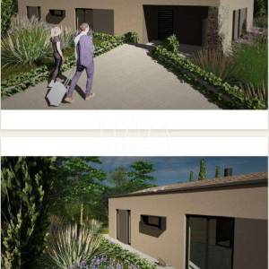 Građevinsko zemljište za izgradnju moderne mediteranske ville,Gračišće okolica