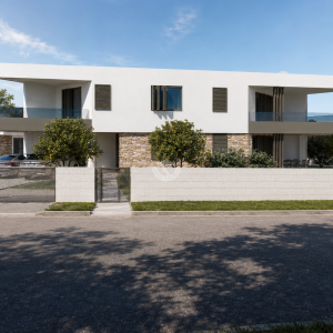 Hrvatsk, Zadar, Nin - Atraktivno građevinsko zemljište s projektom moderne vile i bazenom u Ninskim Stanovima kod Nina