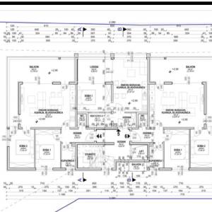 Hrvatska, Zadar, Pag, Povljana, 3-soban stan 200m2 Novogradnja, krovna terasa s bazenom i vanjskom kuhinjom