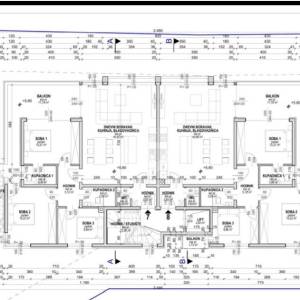 Hrvatska, Zadar, Pag, Povljana, 3-soban stan 200m2 Novogradnja, krovna terasa s bazenom i vanjskom kuhinjom