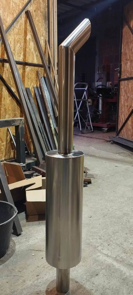 Inox auspuh za traktor