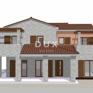 ISTRA, BUJE (okolica) - Zemljište s građevinskom dozvolom