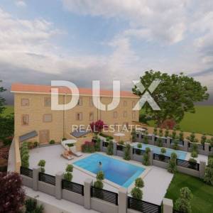 ISTRA, JURŠIĆI - Kamena kuća u nizu sa bazenom + apartman, KLJUČ U RUKE