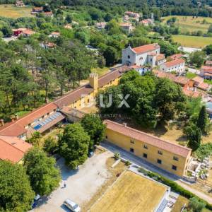 ISTRA, LABIN - Palača u baroknom ladanjskom arhitektonskom sklopu