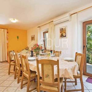 Istra, Višnjan, dvije kuće, vanjski bazen, garaže, okućnica