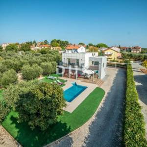 ISTRA, VODNJAN - Moderna vila sa panoramskim pogledom na more