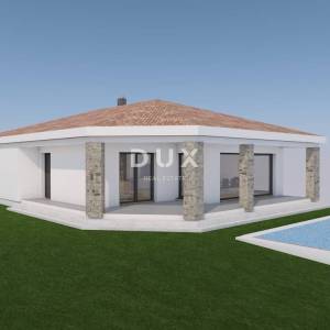 ISTRA, ŽMINJ - Građevinsko zemljište s dozvolom i projektom 