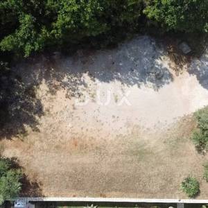 ISTRA,RABAC (OKOLICA) - Građevinsko zemljište s pogledom na more i projektom