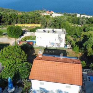 ISTRA,RABAC (OKOLICA) - Građevinsko zemljište s pogledom na more i projektom