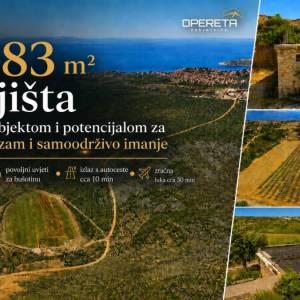 Jasenice, zemljište s pravom građenja, kućicom i velikim potencijalom za razvoj 