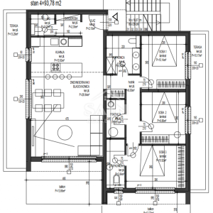 Kaštela/Penthouse 50 m od mora S4