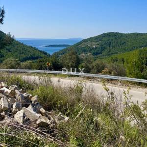 KORČULA, GRŠČICA - Zemljište sa pogledom na more