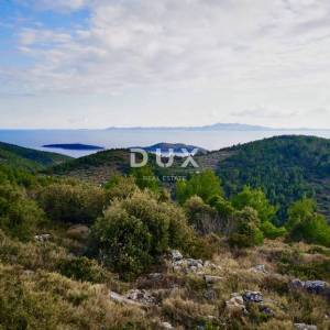 KORČULA, GRŠČICA - Zemljište sa panoramskim pogledom