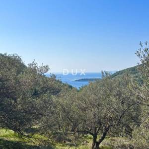 KORČULA, GRŠĆICA - Zemljište sa pogledom na more