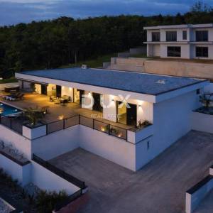KVARNER, CRIKVENICA - Moderna vila s panoramskim pogledom na more