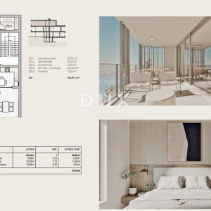 KVARNER, KRALJEVICA - Maestral Residence: ekskluzivan stan D3, prvi red do mora, novogradnja, prilika
