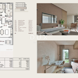KVARNER, KRALJEVICA - Tramontana Residence: ekskluzivan stan B1, prvi red do mora, novogradnja, prilika