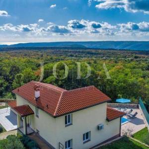 Labin, okolica, prekrasna Villa sa bazenom i velikom okućnicom