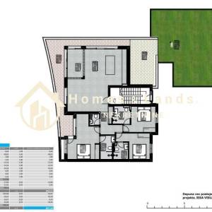 Lovran,4-S penthouse 207m2(S3A)s vrtom,terasom,spremištem i 2 parkinga