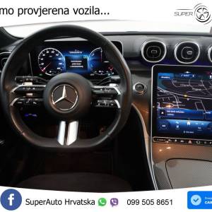 Mercedes C 300e T Aut. 2xAMG Line 313 KS, ACC+LED+KAM+GR SJED+PANO+VIRT
