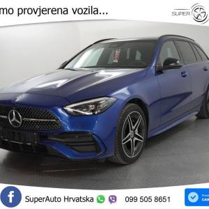 Mercedes C 300e T Aut. 2xAMG Line 313 KS, ACC+LED+KAM+GR SJED+PANO+VIRT