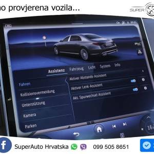 Mercedes Maybach S 580 4M Aut. 503 KS, PANO+ZRAČ+360+GR SJED+ACC+KEY+VIRT+LANE