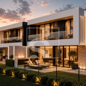 Moderna dvojna kuća u okolici Umag 600 metara do mora - novo