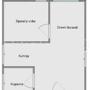 Najam, Zagreb, Stenjevec, dvosoban stan, loggia