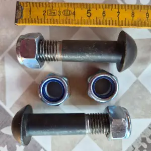 Novi torban vijci M16 x 80 s maticama – cca 200 kom
