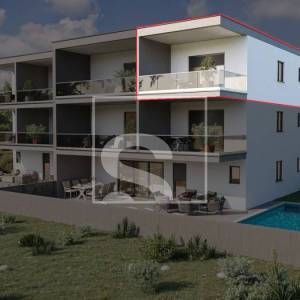 Novigrad, centar - 2 SS, 2. kat 600 metara do mora, NOVO
