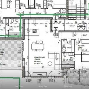 NOVIGRAD, LUKSUZNI PENTHOUSE S PANORAMSKIM POGLEDOM NA MORE