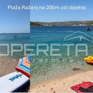 Novogradnja Ražanj, 70 m od mora, stan s balkonom i pogledom