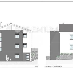 Omišalj, apartman s bazenom u novogradnj!