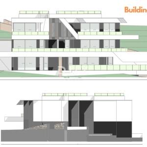 OPATIJA, CENTAR - novo - 3 građevinska zemljišta za izgradnju 18 luksuznih stanova, top pozicija iznad centra