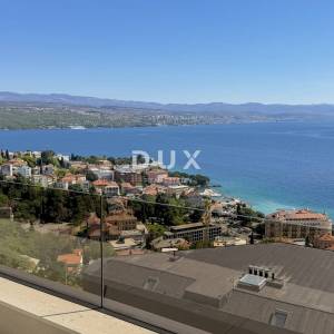OPATIJA, CENTAR - novogradnja luksuznog standarda u Opatiji s garažom, vlastitim vrtom, vrhunski stan