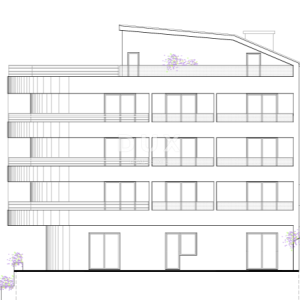 OPATIJA, CENTAR - rohbau butik hotel + zgrada sa 6 stanova + zemljište u centru Opatije, prilika za razvoj