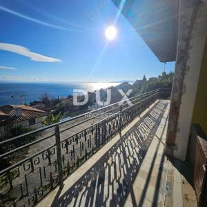 OPATIJA, CENTAR- samostojeća kuća 250m2 s panoramskim pogledom na more + okoliš 740m2