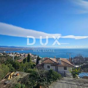 OPATIJA, CENTAR- samostojeća kuća 250m2 s panoramskim pogledom na more + okoliš 740m2