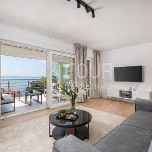 Opatija, Ičići, 2s+db, 121.70m2, lođa, pogled na more