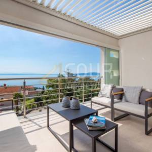 Opatija, Ičići, 2s+db, 121.70m2, lođa, pogled na more