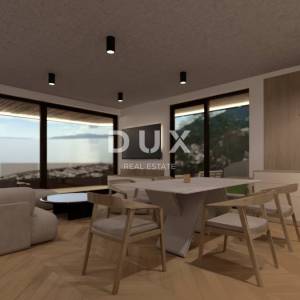 OPATIJA, IČIĆI - Elegantni stan s privatnim vrtom i panoramom
