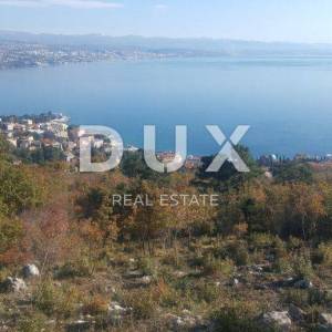 OPATIJA, KOLAVIĆI - građevinsko zemljište 6200m2 za 6 kuća s bazenom s najboljim pogledom na more