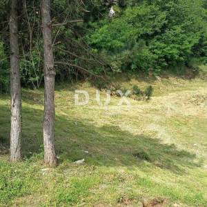 OPATIJA, LOVRAN, DOBREĆ- zemljište 1415m2 S GRAĐEVINSKOM DOZVOLOM!!! i prekrasnim pogledom na more 