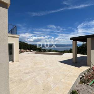 OPATIJA, LOVRAN, IKA - villa 230 m2 s panoramskim pogledom na more i bazenom + uređena okućnica 930 m2!!! PRILIKA!!!