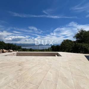 OPATIJA, LOVRAN, IKA - villa 230 m2 s panoramskim pogledom na more i bazenom + uređena okućnica 930 m2!!! PRILIKA!!!