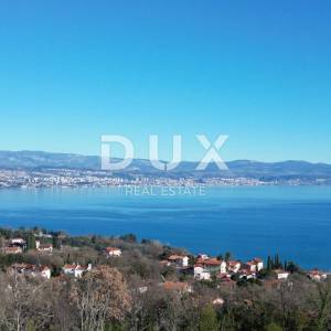 OPATIJA, LOVRAN, IKA- villa 220m2 s panoramskim pogledom na more i bazenom + uređena okućnica 1009m2
